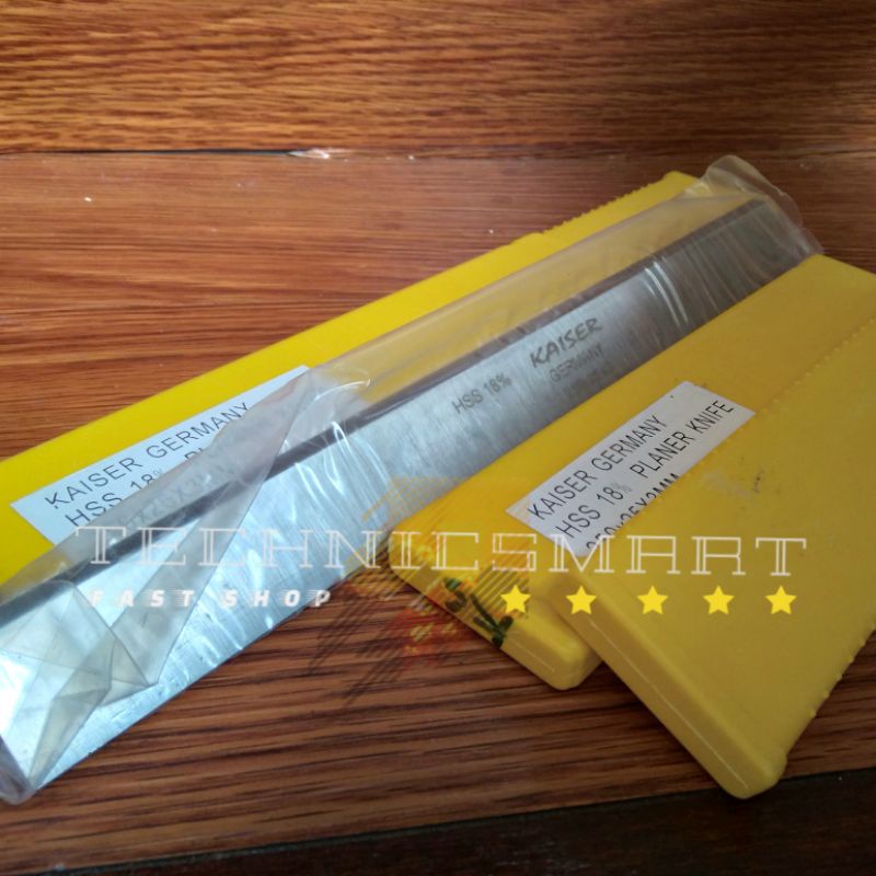 

Mata pisau serut kayu HSS KAISER 31 Cm pisau planer 310 x 25 x 3 mm planer knives hss 18 % Germany