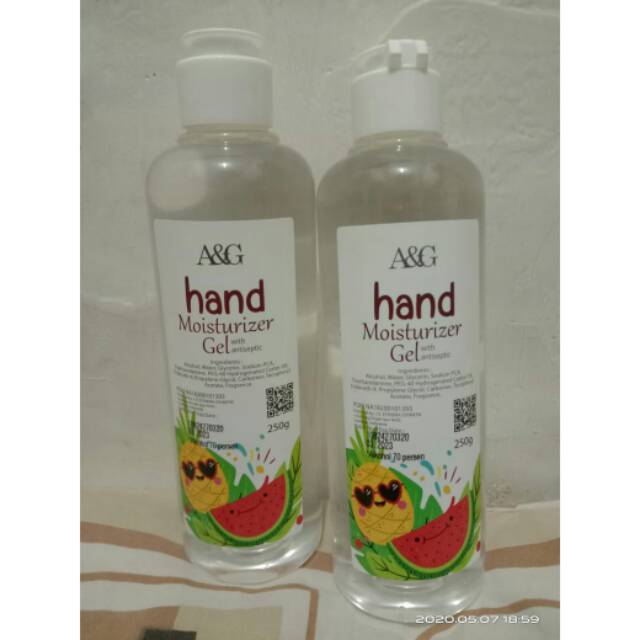 

Handsenitizer A&G