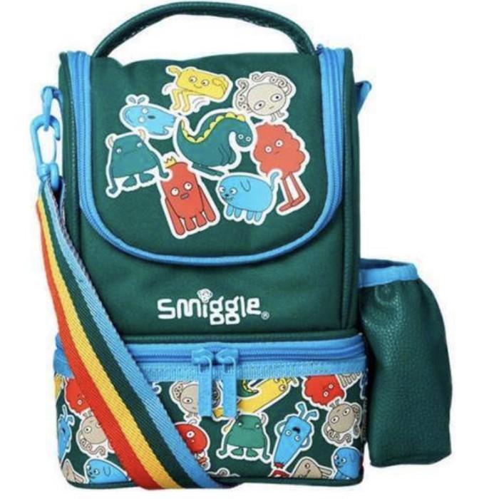 Kado Anak Original Tas Smiggle Backpack Gold Ball Bola Tas Lunch Bag