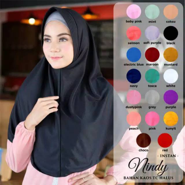 Jilbab instan pet antem L/antem L