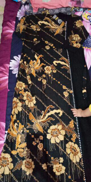 Maura Couple - Sania Ruffle Batik Couple Ori Ndoro Jowi Dnt Garansi Termurah