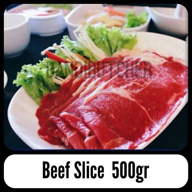 Daging Sapi Potongan Iris Tipis / Slice Beef Yakiniku Shabu shabu