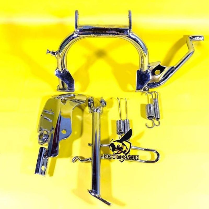 Standar Chrome 1 & 2 Vespa Sprint Primavera 3v iGet iGetAbs 150cc