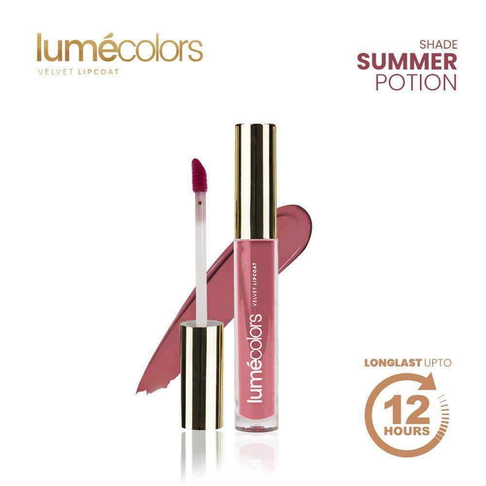 LIPSTIK HALAL ASLI LUMECOLORS velvet lipcoat - SUMMER POTION - LUMECOLORS LIPSTIK