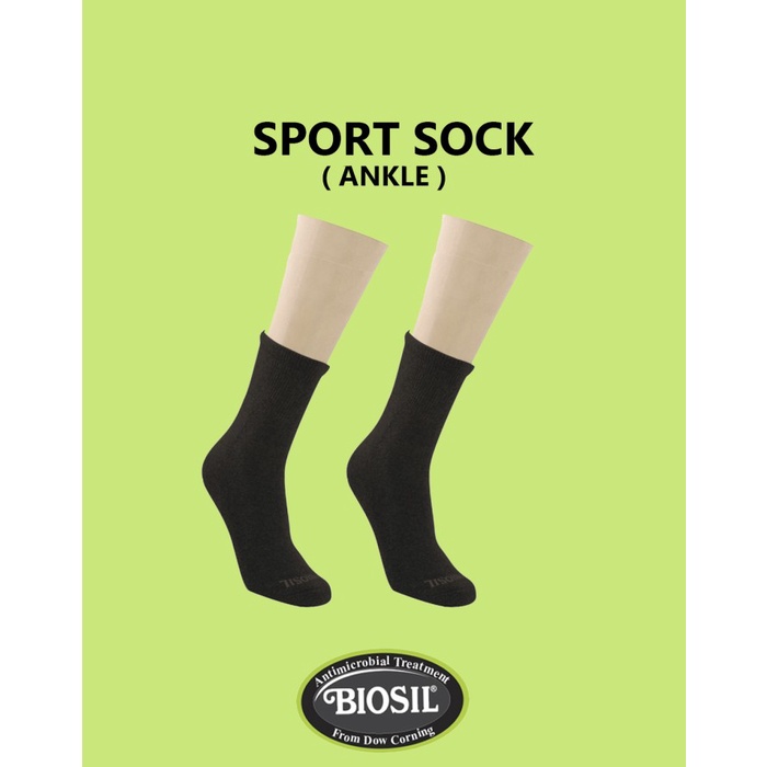 misi- MUNDO- kaos kaki biosil sport- kaos kaki anti bakteri-ankle sport