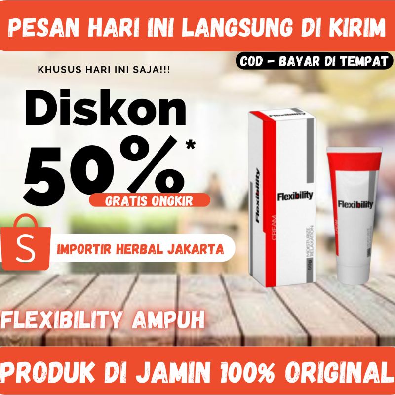 Flexibility Cream Salep Nyeri Sendi Otot Obat Tulang Asli Original