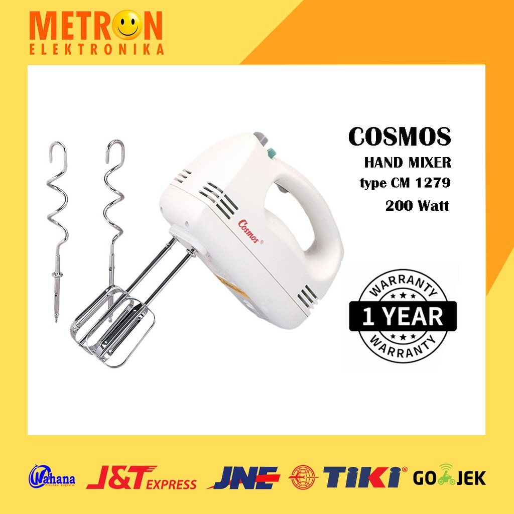 COSMOS CM 1279 / HAND MIXER / MIXER TANGAN / CM1279