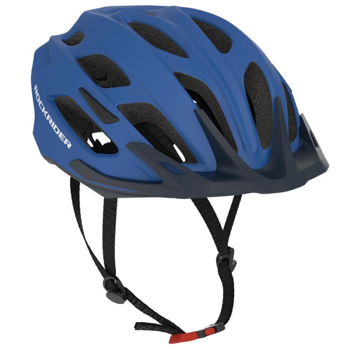 HELM SEPEDA GUNUNG ALL MOUNTAIN MTB CYCLING HELMET POLYGON UNITED - Biru, M