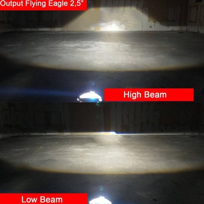 Lampu Hid Projector Projie Ch9 Flying Eagle Vahid Super Angeleyes