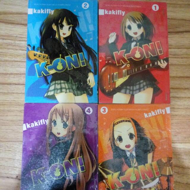Komik K-On 1-4 tamat + Highschool Kakifly