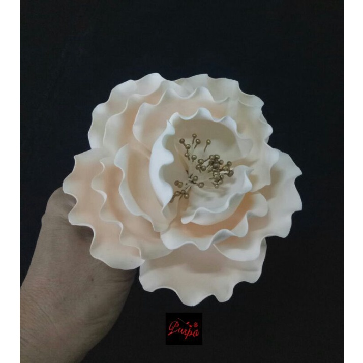 

(463/PPEG5) Gumpaste Flower Sugar Flower/Bunga Gumpaste Peoni