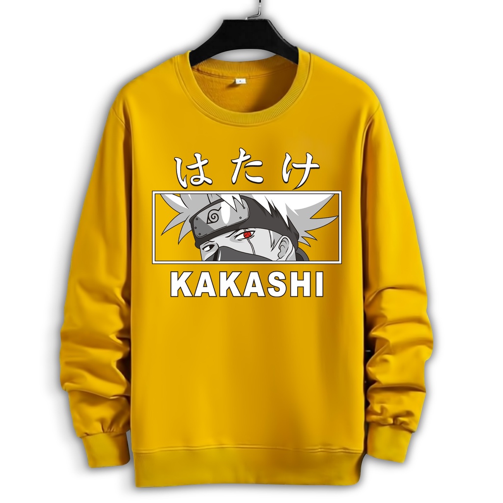 Baju sweater KAKASHI Pria Lengan panjang /Outerwear/Sweater pria/Fashion pria/Sweater Pria Basic Jumper