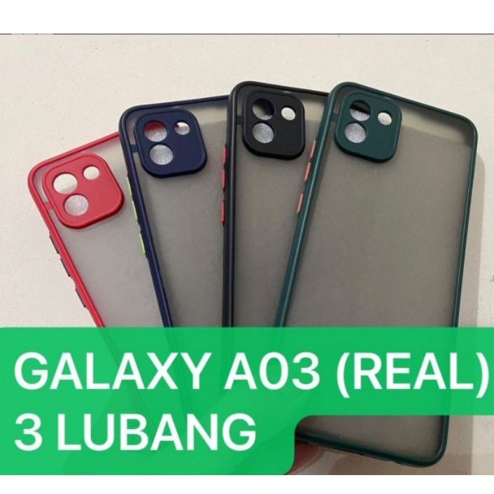 Silikon Case Dove My Choice Samsung Galaxy A03 Real Pelindung Kamera