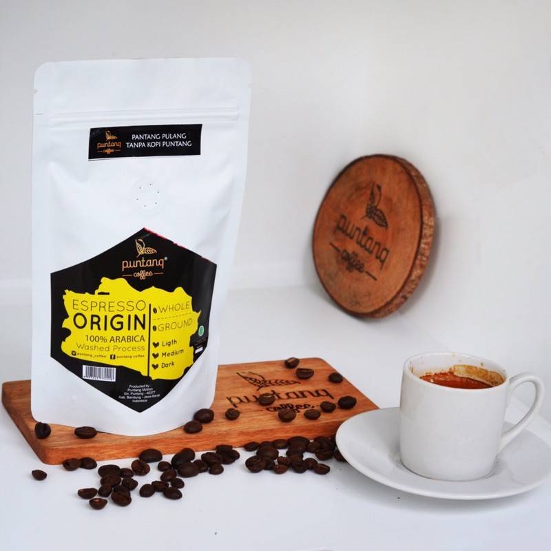 

kopi expresso / espresso arabika puntang coffee bubuk/biji 200gr