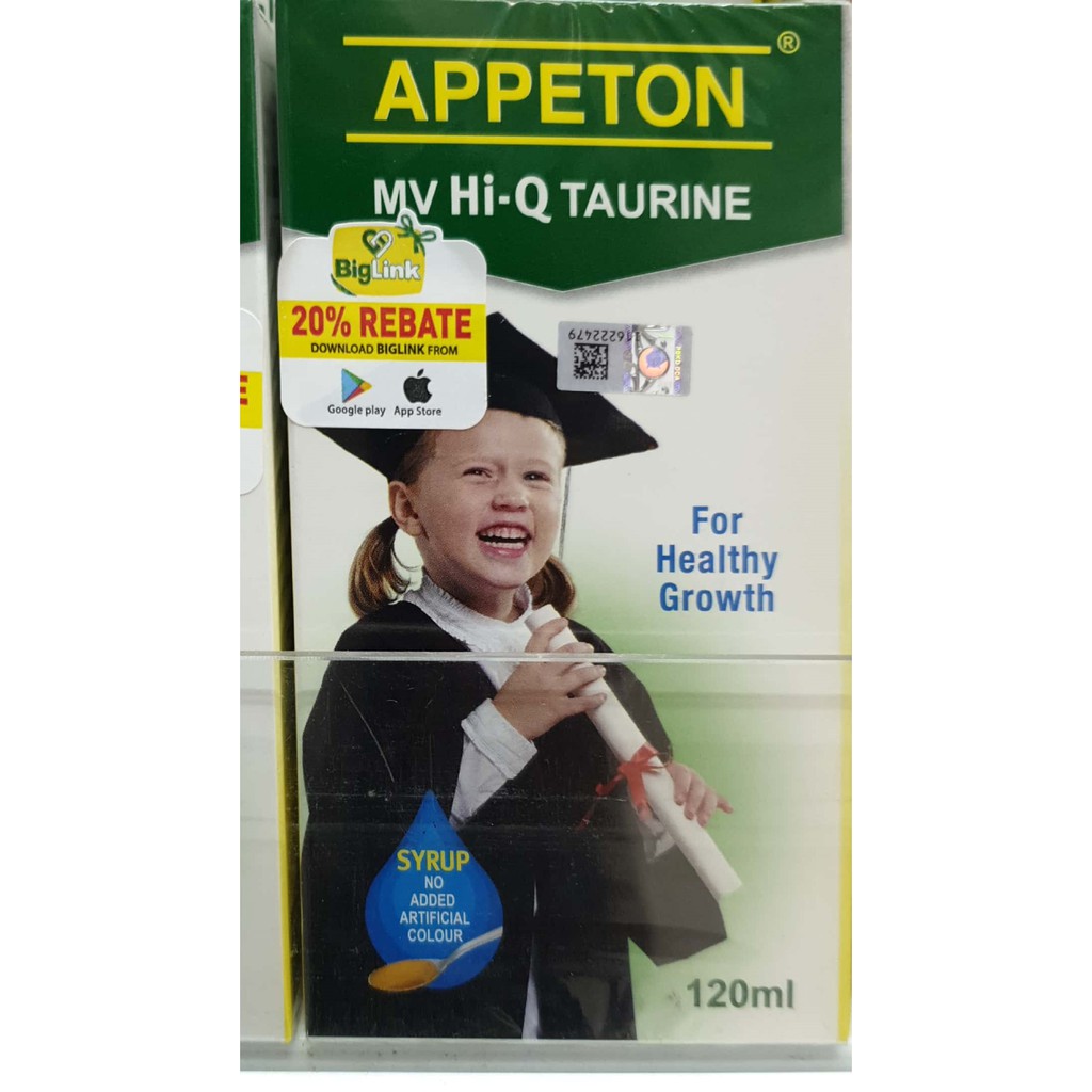 APPETON MV Hi-Q TAURINE, 120 ML