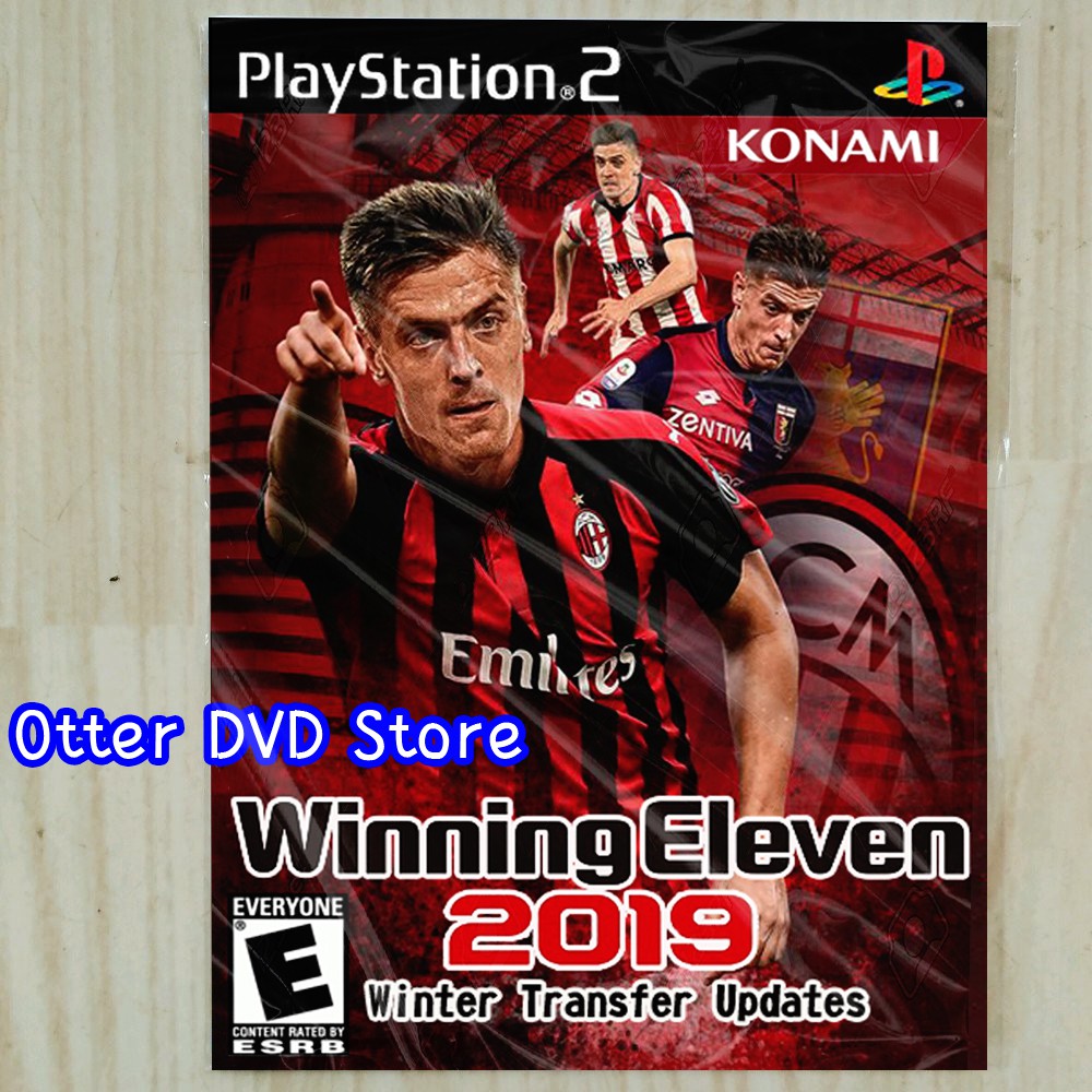 Kaset Game PS 2 PS2 Winning Eleven 2019 Winter Transfer + Liga GOJEK English Version