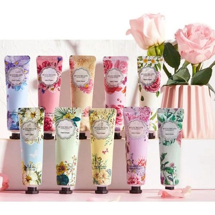 MAYCREATE  FLOWER OF STORY Hand Cream Lotion  Pelembab Tangan (30gr)