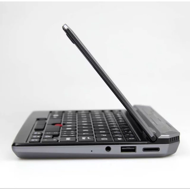 Laptop Mini W7 12/256GB 7&quot; J4125 Touch Keyboard US Windows 11 + Stylus Pen + Case + Slim Mouse