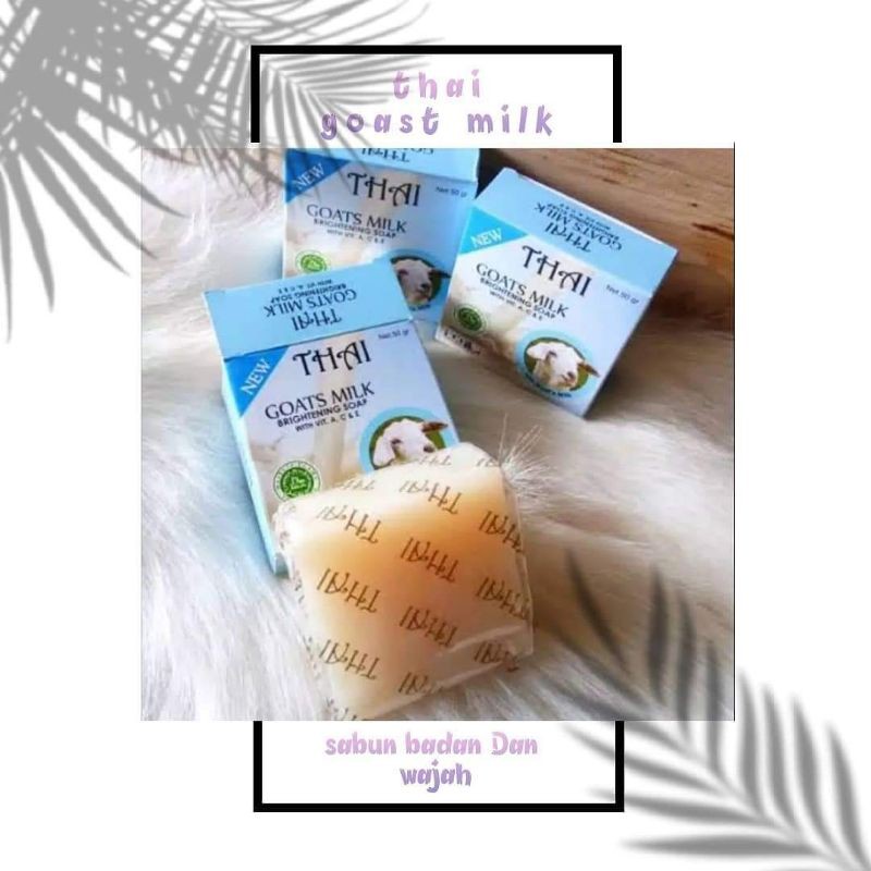 SABUN THAI GOATS MILK