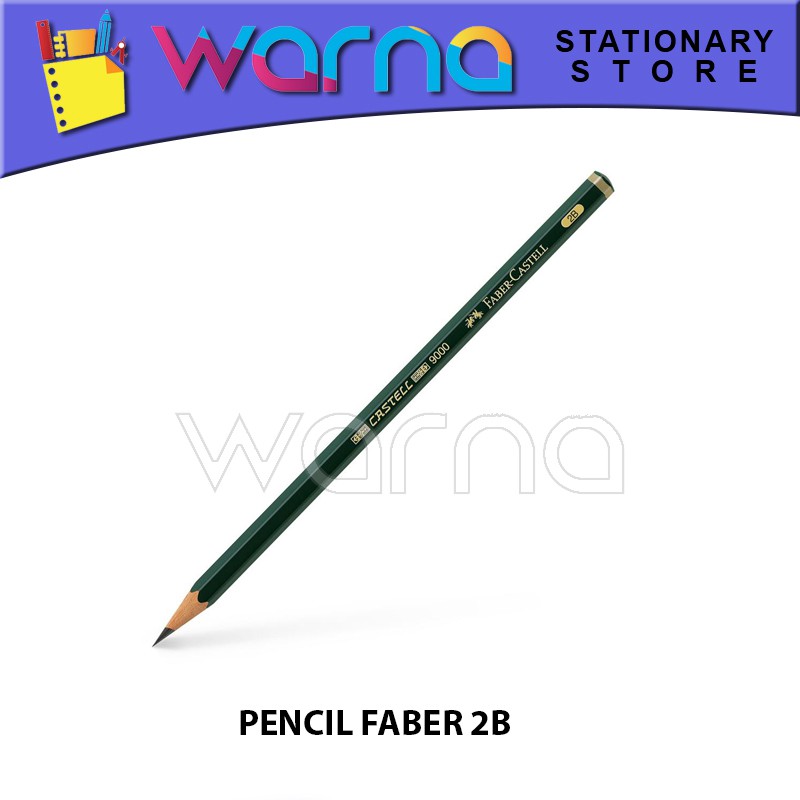 

PENCIL PENSIL FABER CASTELL 2B