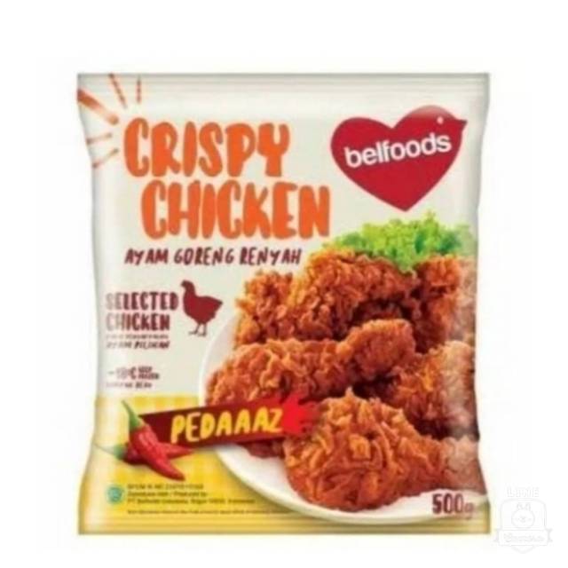 

BELFOODS 500 gr ayam goreng PEDAS - belf 05 (Favorite Spicy Chicken PROMO OBRAL MURAH)