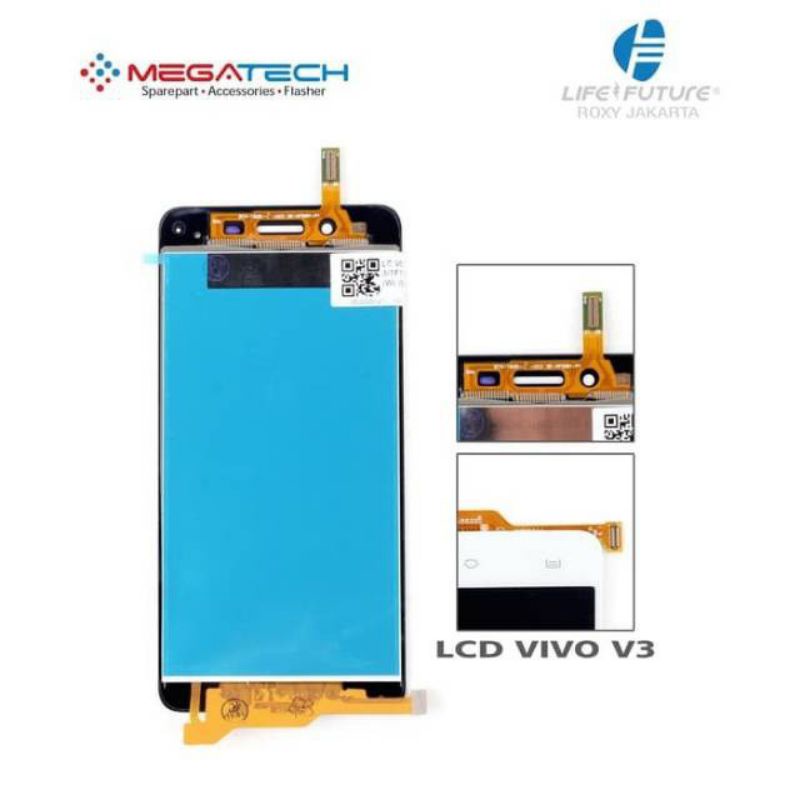 LCD TOUCHSCREEN VIVO V3 V 3 FULLSET ORIGINAL