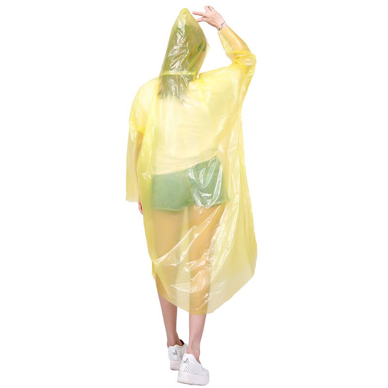 OS Jas Hujan M / Plastik Sekali Pakai / RainCoat Plastic Disposable Emergency