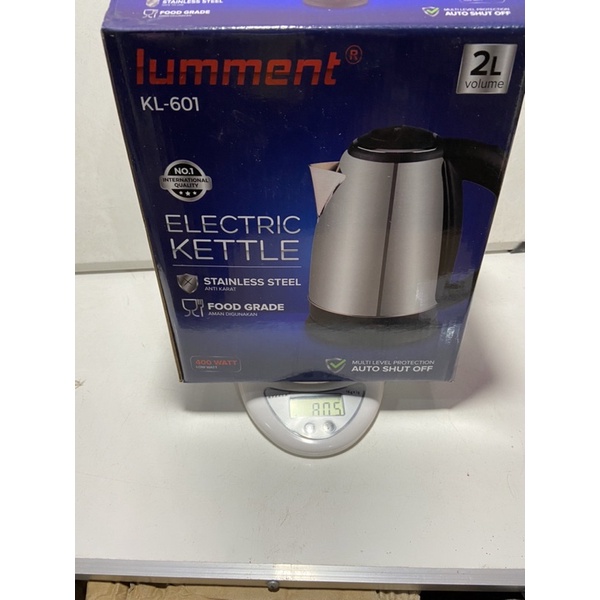 Teko/ Ketel Listrik/ Electric Kettle 2 Liter Otomatis