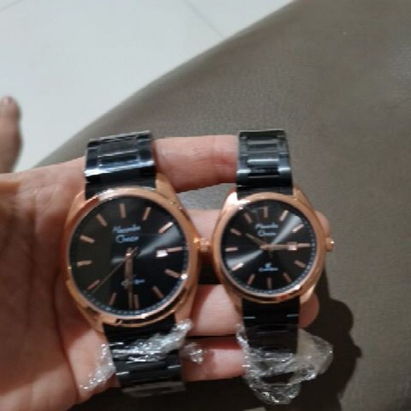 Alexandre Christie Analog Couple AC 8591 BBRBA AC8591 BBRBA