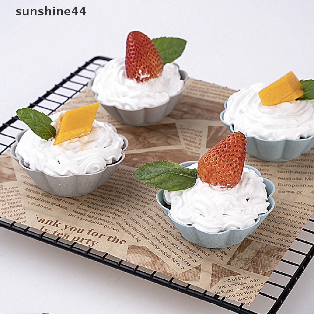 Sunshine Cetakan Cupcake / Muffin Bahan Silikon Reusable