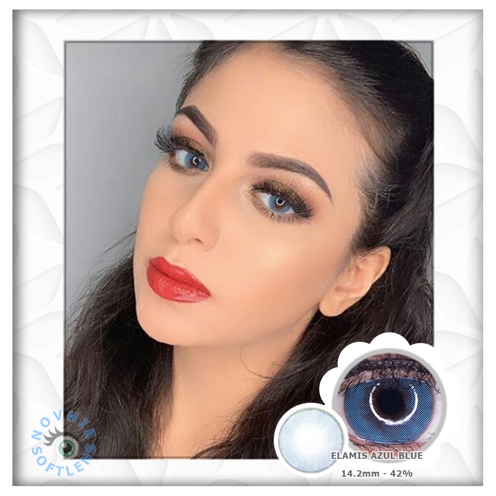 SOFTLENS ELAMIS AZUL BLUE
