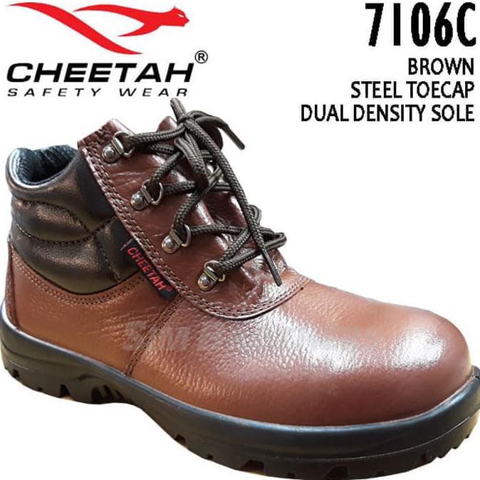 sepatu safety shoes cheetah 7106c   size 5 c55 okaystore156