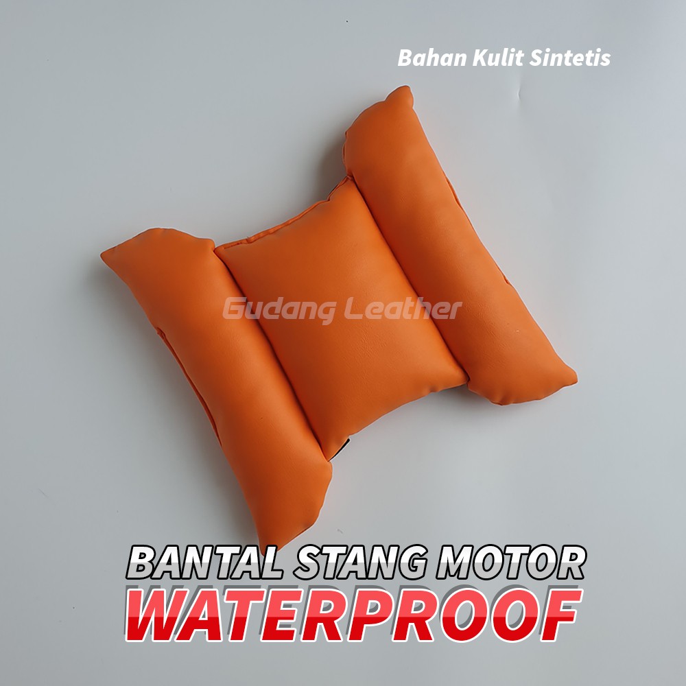 Bantal Stang Motor - Bantal motor Kulit Sintetis Waterproof