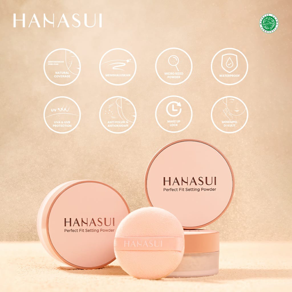 ☘️ CHAROZA ☘️ HANASUI Perfect Fit Setting Powder