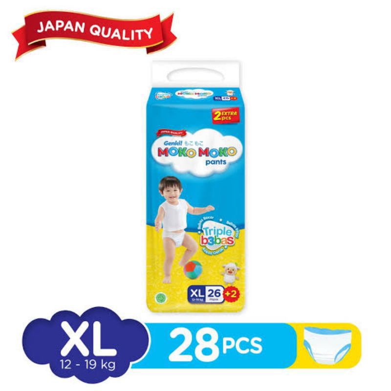 GENKI MOKO-MOKO PANTS XL26+2
