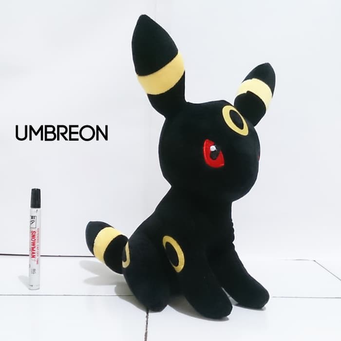 [Promo] Boneka Pokemon 30cm umbreon jolteon leafleaon eevee glaceon espeon terbatas