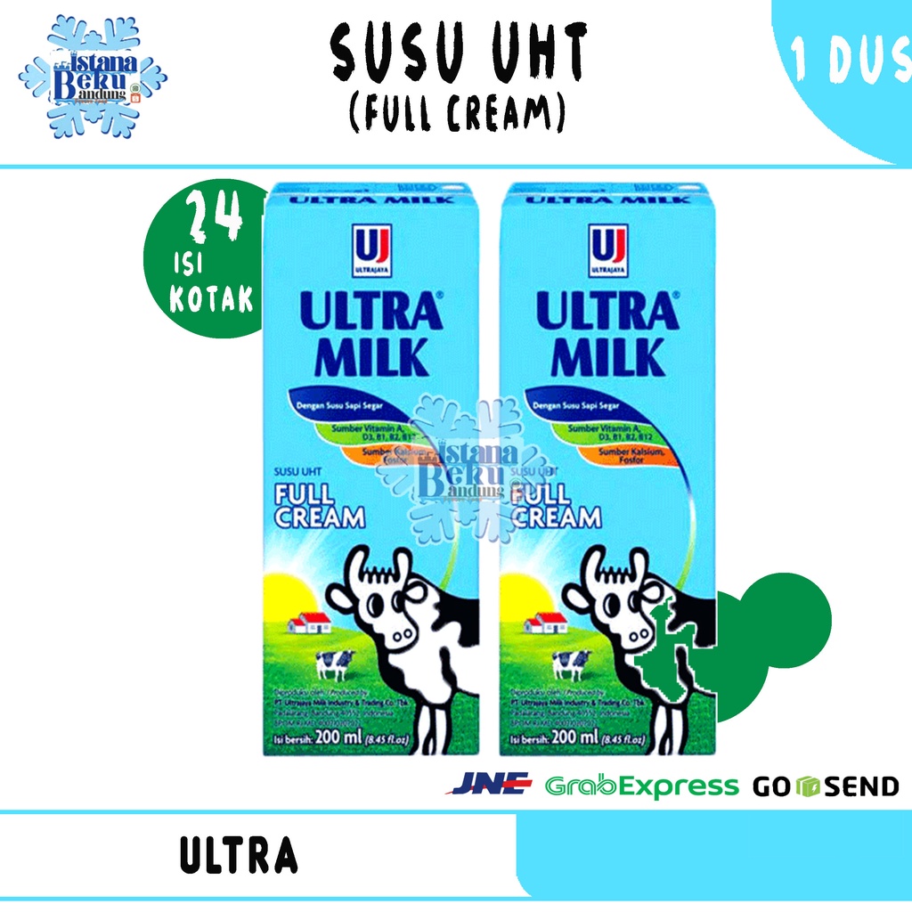 

Ultra Milk Full Cream Isi 24 (1 Karton)