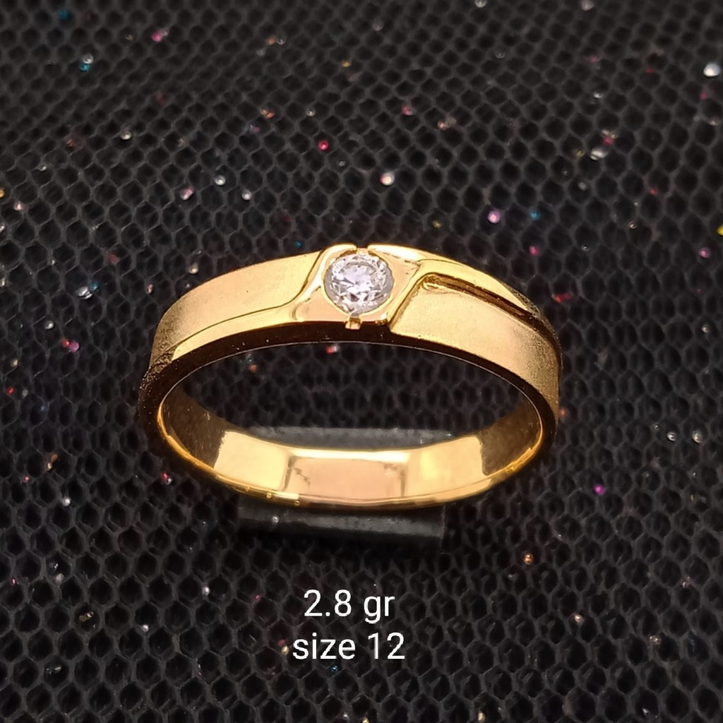 New Cincin Emas 17 K - 2.8 gr Kadar 750 - 3286