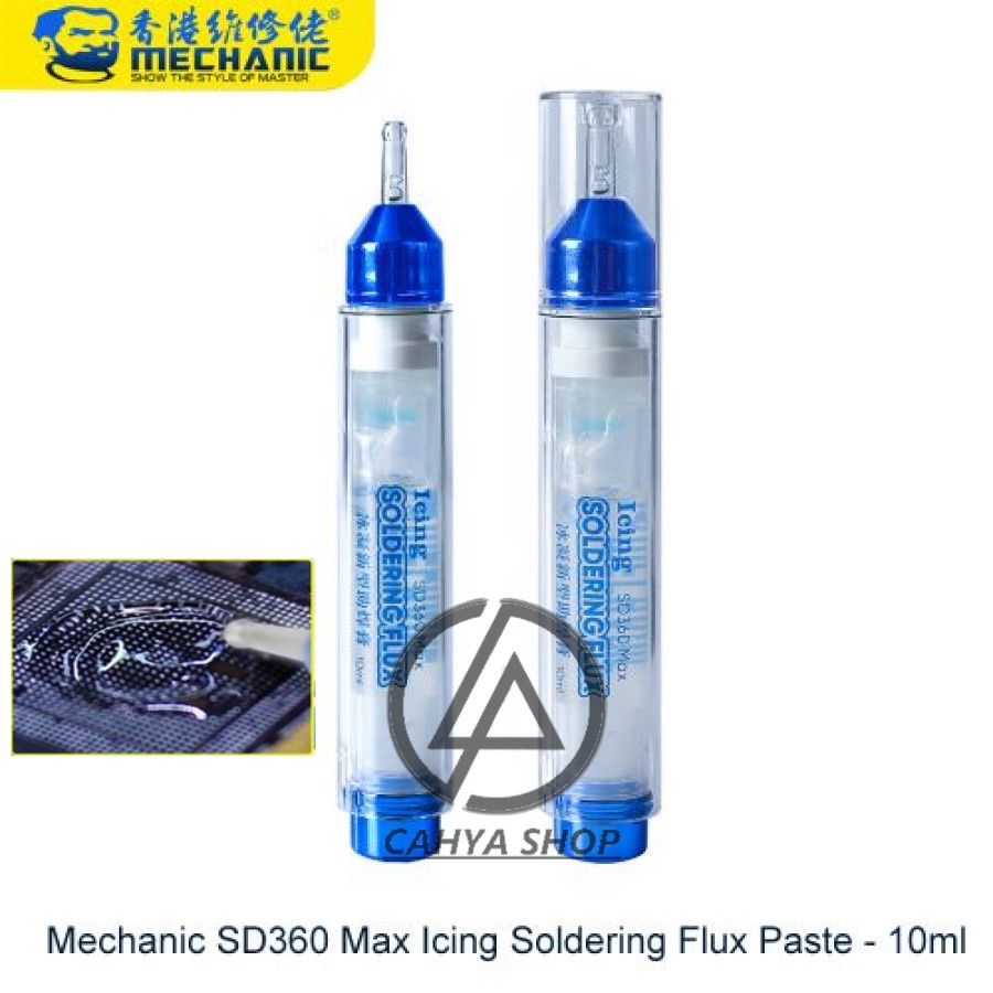 FLUX PASTE SOLDER MECHANIC SD360 MAX 10CC ORIGINAL