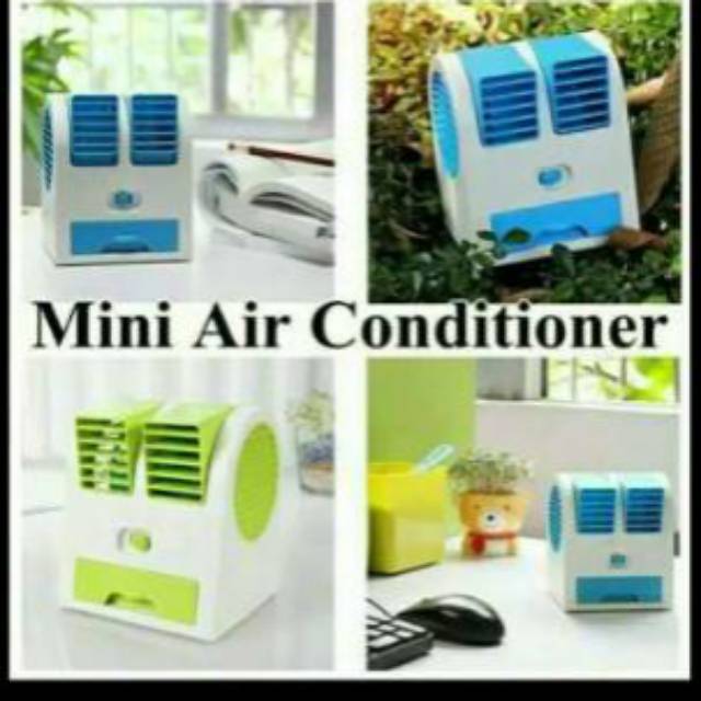 AC Mini Portable HY-168 dua pintu/ AC duduk Mini Double Fan pendingin ruang