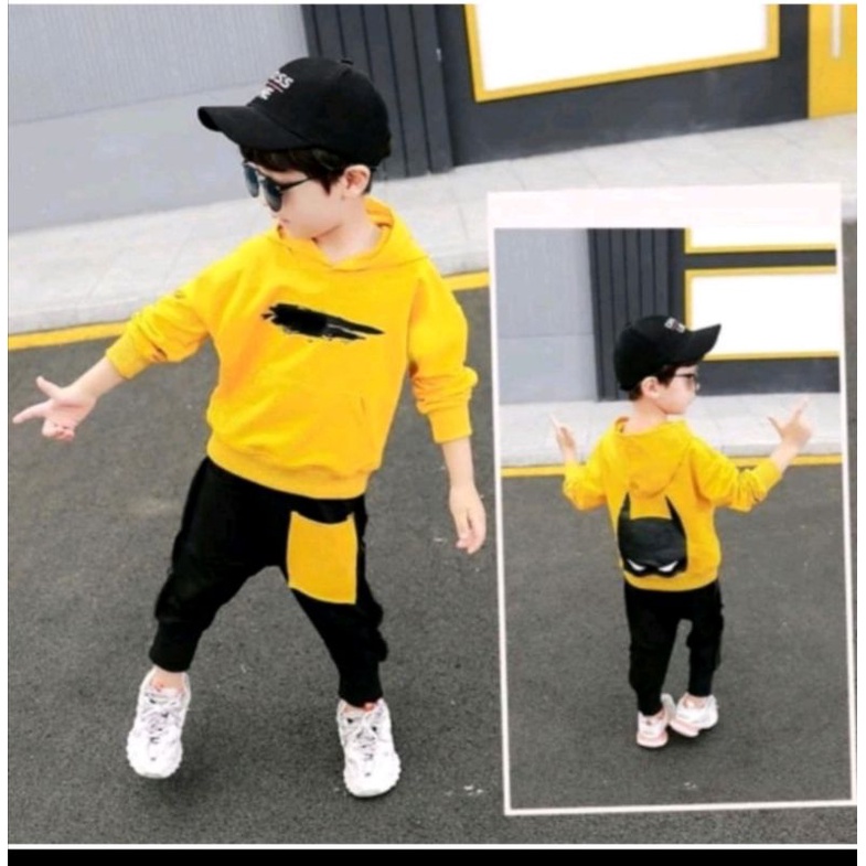 SET HODDIE ANAK TERBARU DAN TERLARIS 1-5 THN