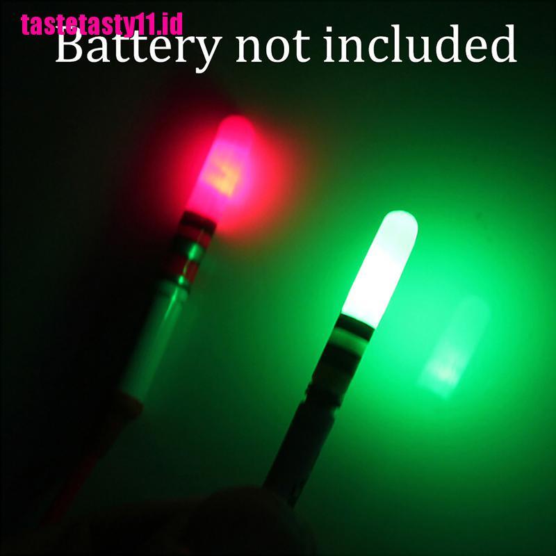 (TTID) 2pcs Stik Lampu Apung led luminous Untuk Memancing Malam Hari