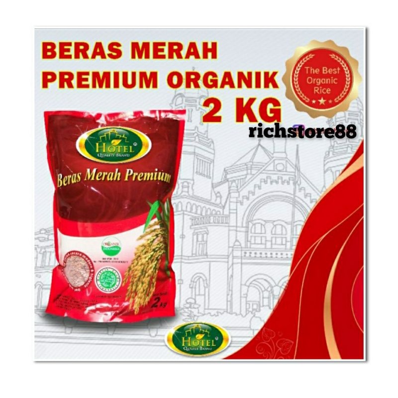 

Beras Hotel / Beras Merah Premium Organik 2 Kg