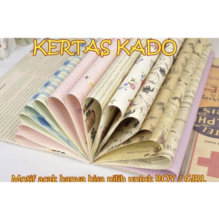 

Kertas Kado - Request bungkuskado & kartuucapan