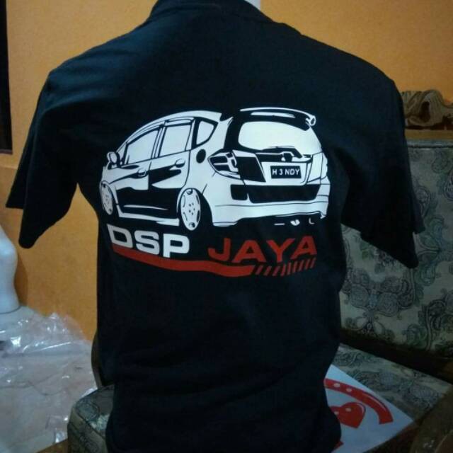 Kaos Baju Honda Jazz RS Simple Terbaru -mitra