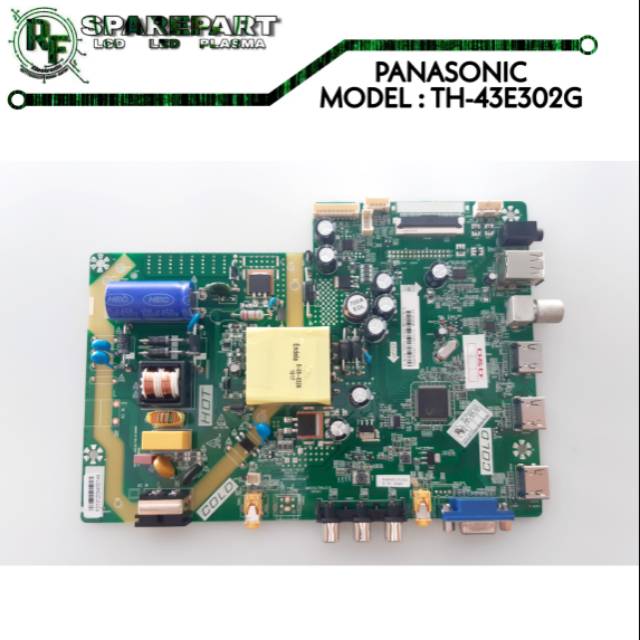 MB TV LED PANASONIC TH-43E302G  Mainboard tv led panasonic th 43e302 g