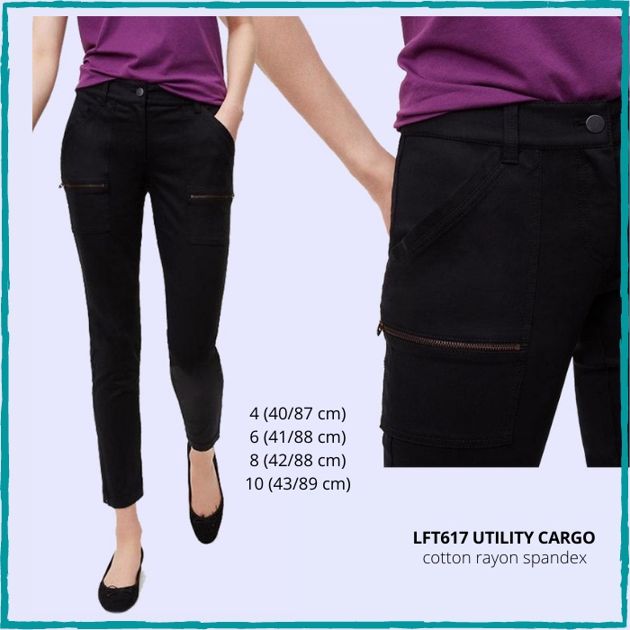 Celana Panjang Wanita Murah Loft 617 Utility Cargo 6 Warna