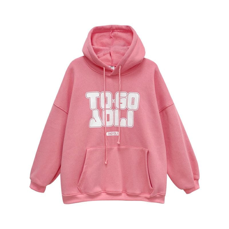 HOODIE KOREAN STYLE TOGO JOLI - ATASAN TEBAL KEKINIAN PREMIUM