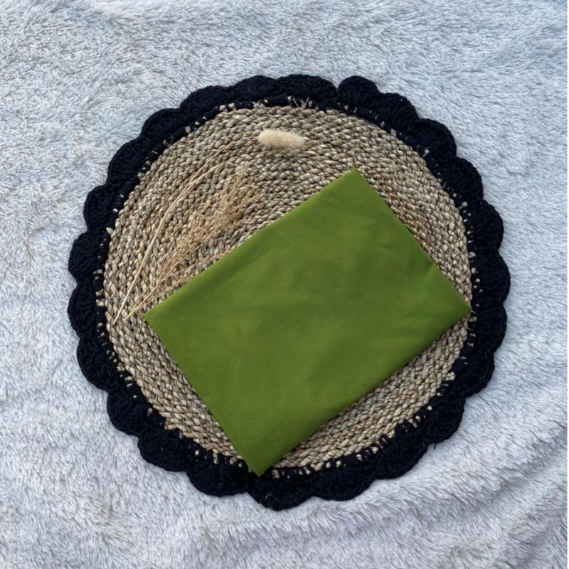 Jilbab Jersey Bergo Tasya Jumbo size 80 x 110 cm / khimar XL / Jilbab Jersey Instan Jumbo-Avocado