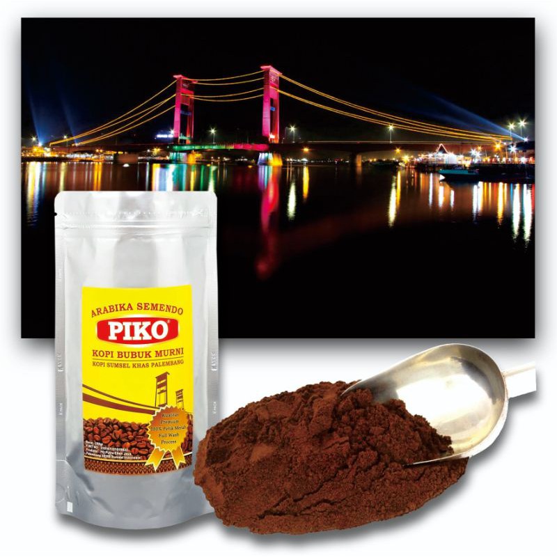

Kopi Bubuk Arabika Semendo Full Wash 250gr Premium Petik Merah